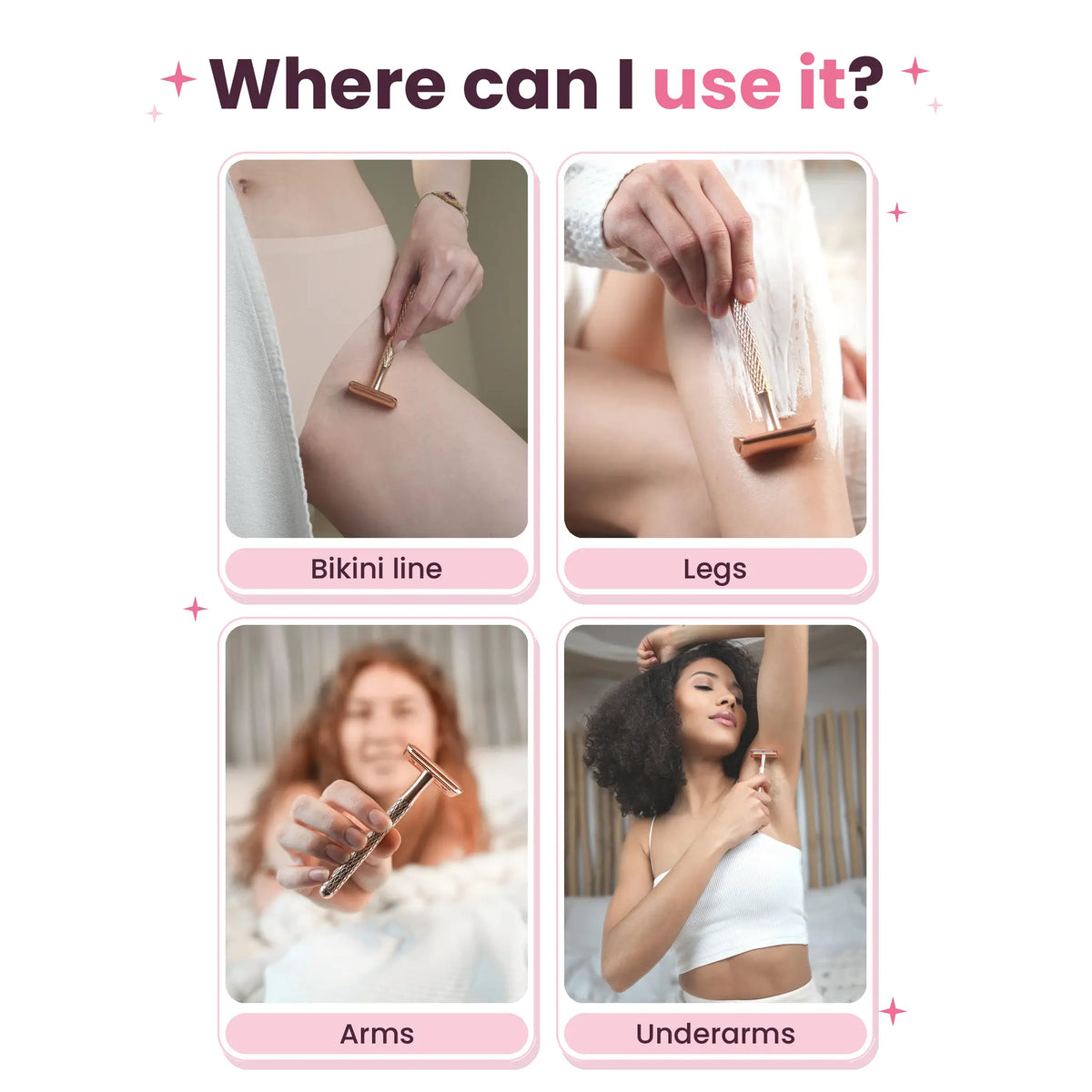 Glow razor, One-Pass Hair Remover™